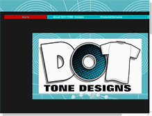 Tablet Screenshot of designsbydottone.com